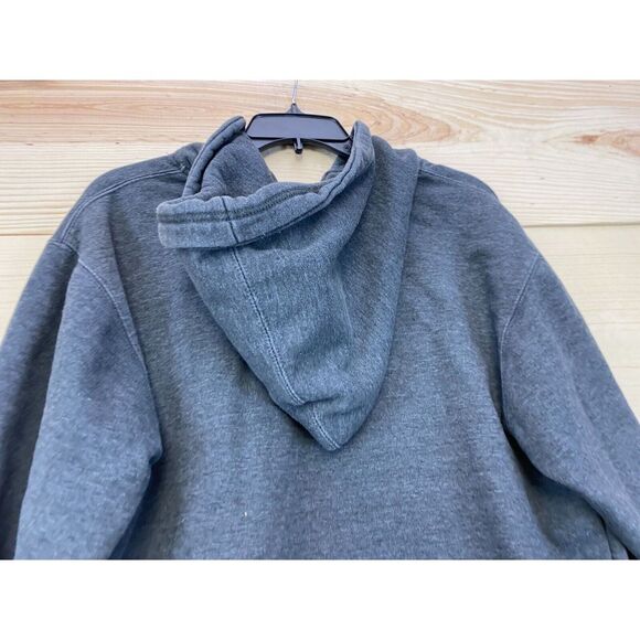 Minnesota Golden Gophers Sweatshirt Small Gray Hoodie Football Heavyweight Lace - Picture 10 of 12